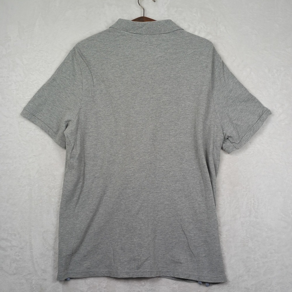 Vineyard Vines Polo Shirt Mens XL Grey Short Sleeve Cotton Preppy Nautical Basic - Picture 3 of 7